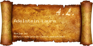 Adelstein Laura névjegykártya